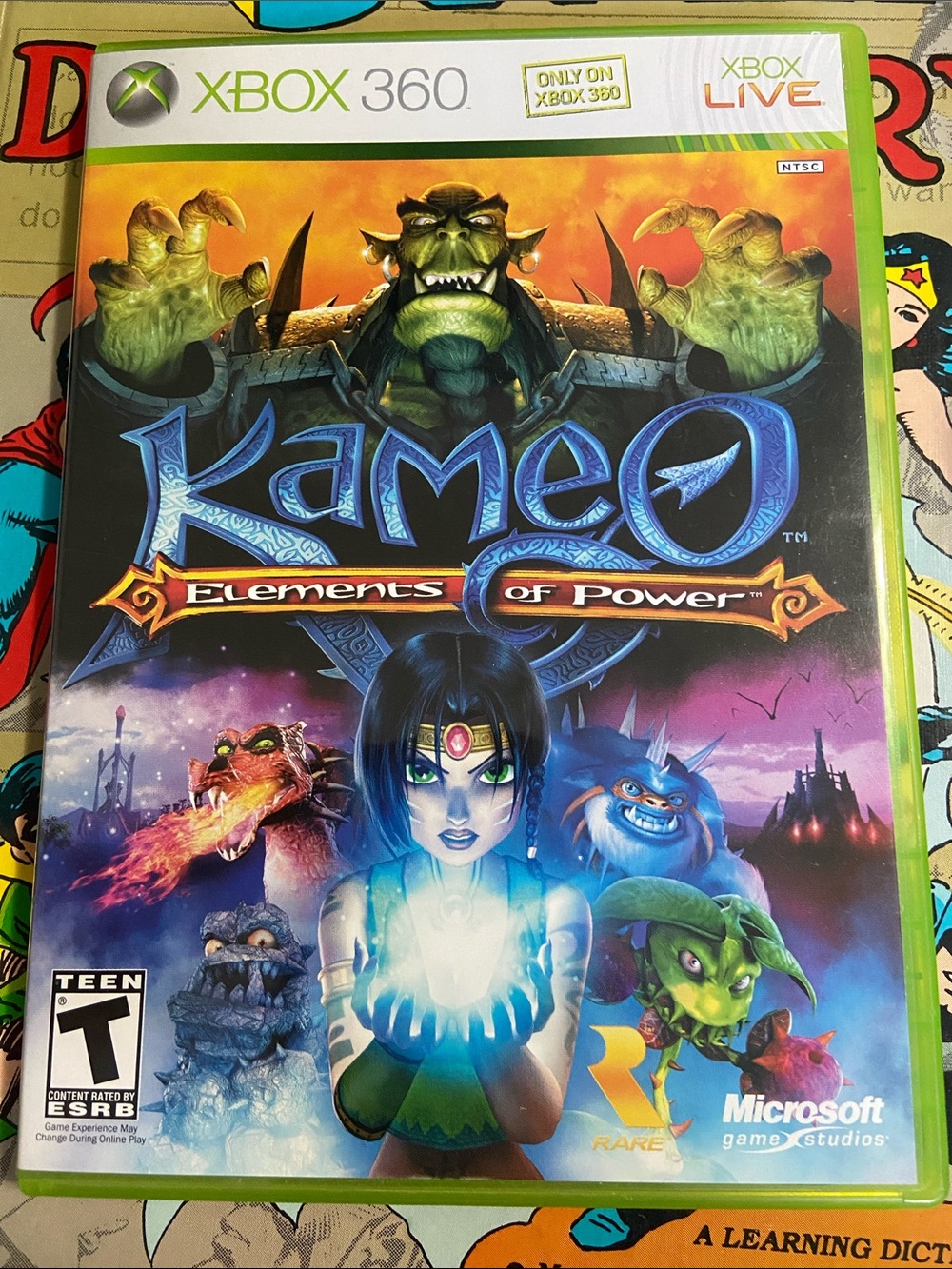 Kameo: Elements of Power (Microsoft Xbox 360, 2005) CIB
